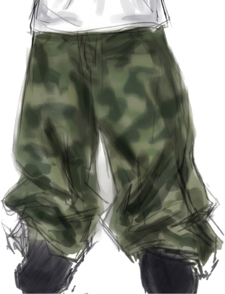 Camo trouser