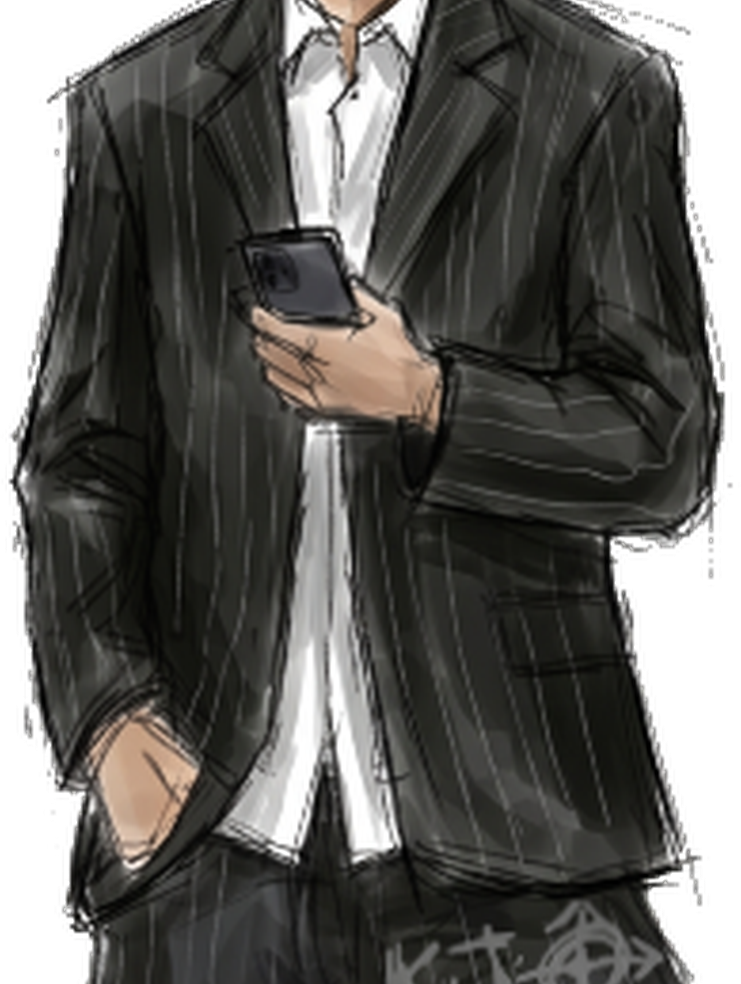 Pinstripe jacket